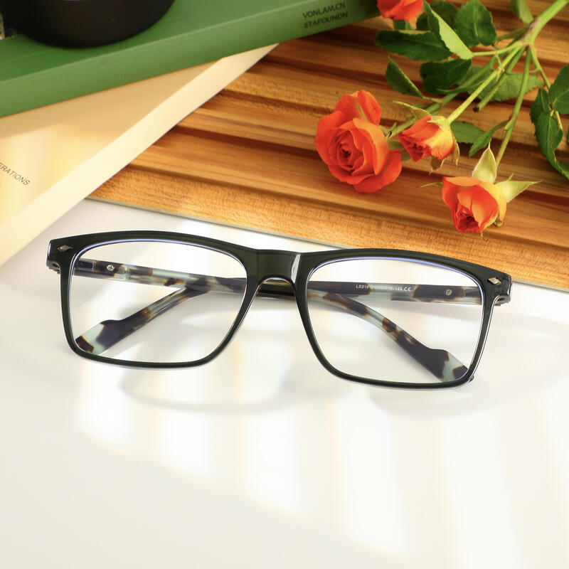 Lunettes de Vue Gresham Rectangle Noir 