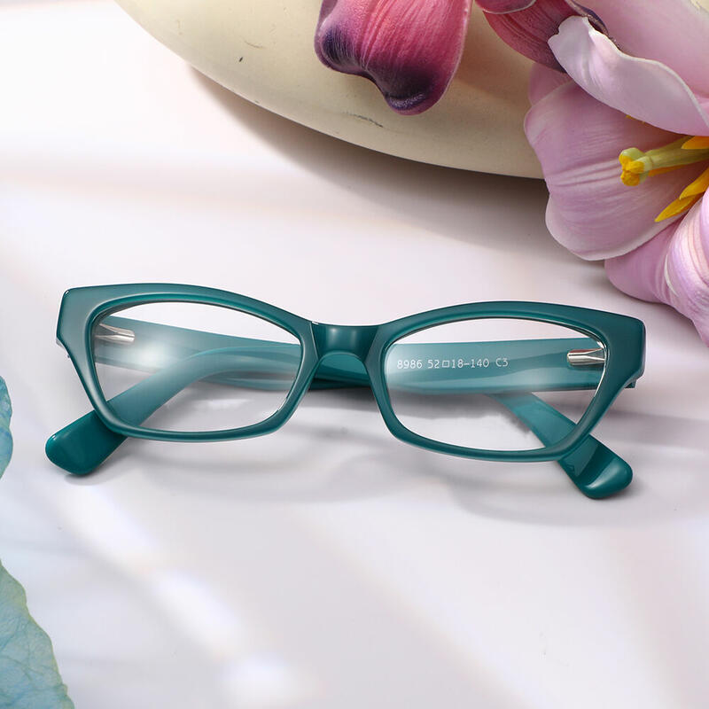 Occhiali da Vista Barthon Cat Eye Verde