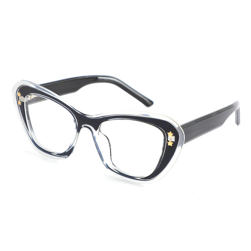Occhiali da Vista Sally Cat Eye Nero 
