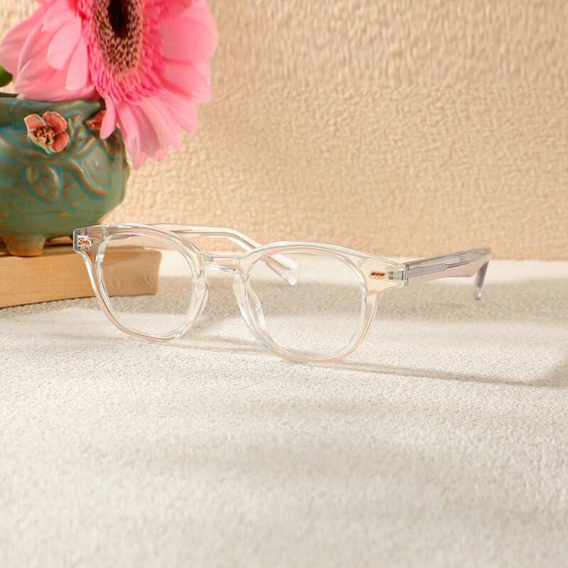 Lunettes de Vue Daisy Ronde Transparent 
