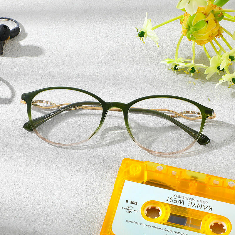 Occhiali da Vista Jesse Ovale Verde