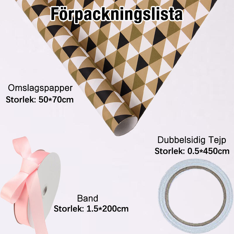 DIY julklappspapper med älg och snöflingor till familjen