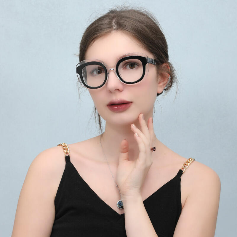 Occhiali da Vista Dolores Cat Eye Nero 