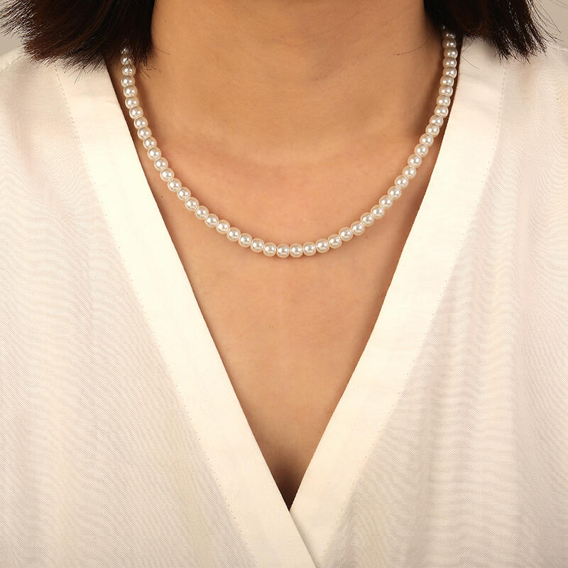 "Lunar Luster" 5.5-6.0mm Freshwater Pearl Strand Necklace