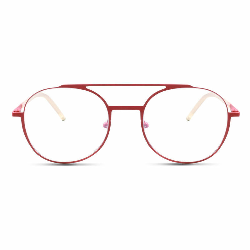 Lunettes de Vue Alicaa Aviateur Rose