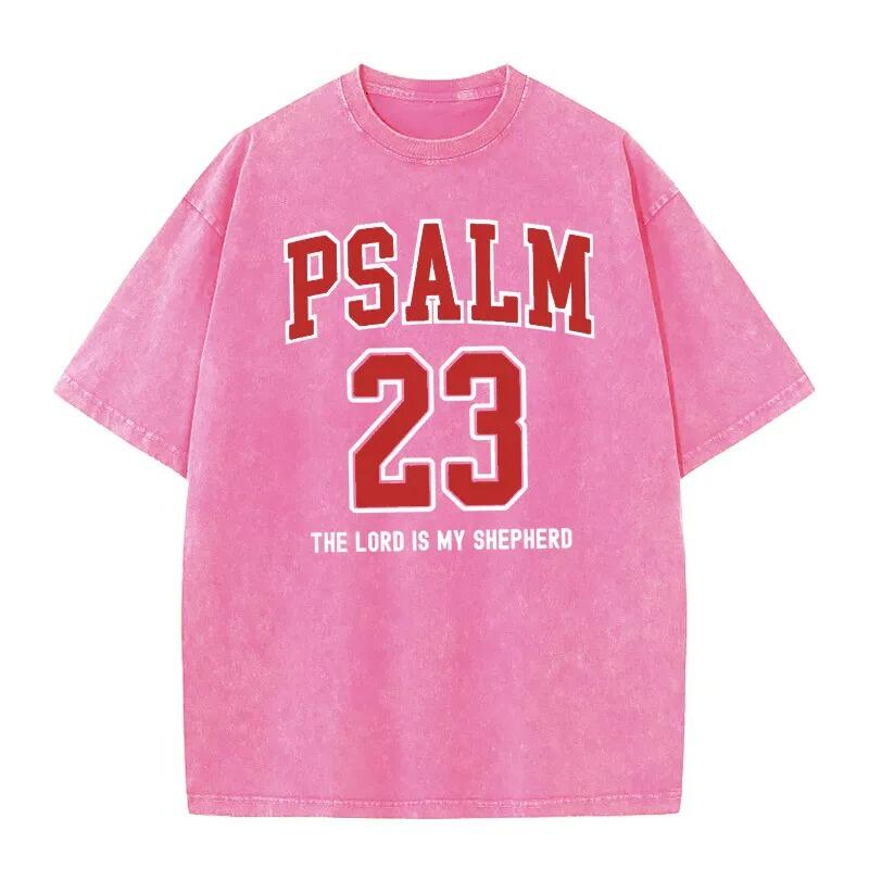 Personalized Washed T-shirt Custom Name and Slogan Graphic Design Creative Gift for Sports Lovers