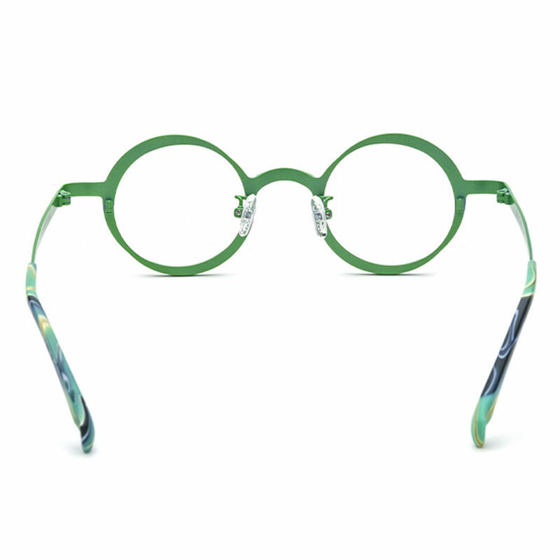 Neoco Round Blue Glasses