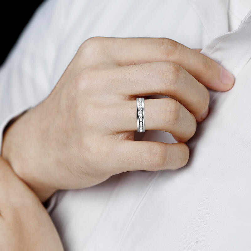 "Love You Best" Men's Wedding Ring