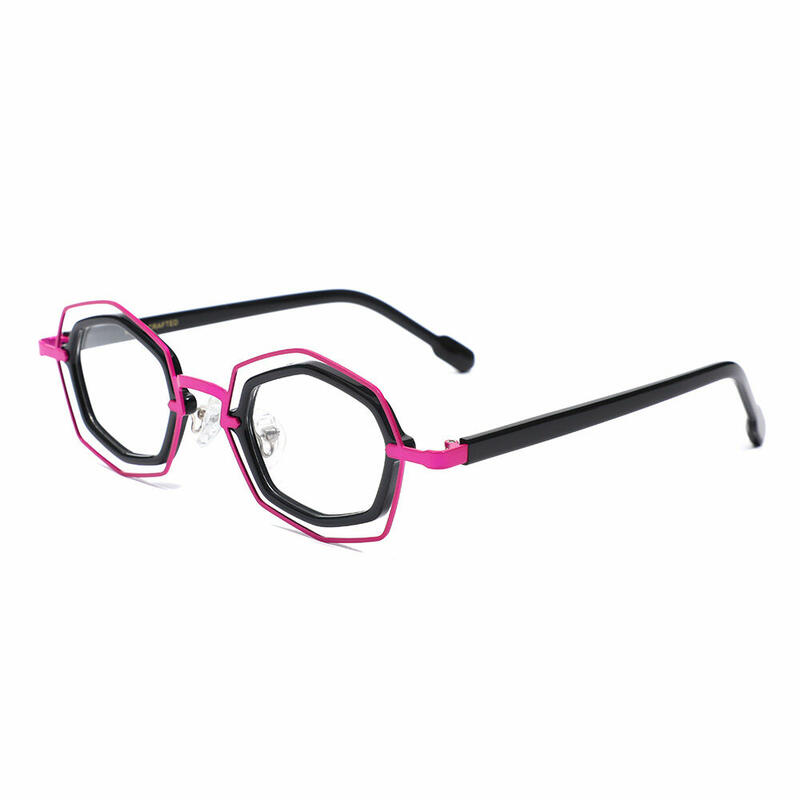 Rone Geometric Black Glasses