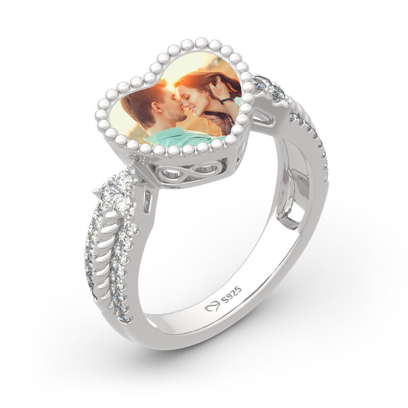 Jeulia Anillo Personalizado De Plata De Ley "tú Eres Especial"