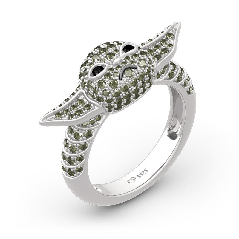 Jeulia "Baby Master" Sterling Silver Ring