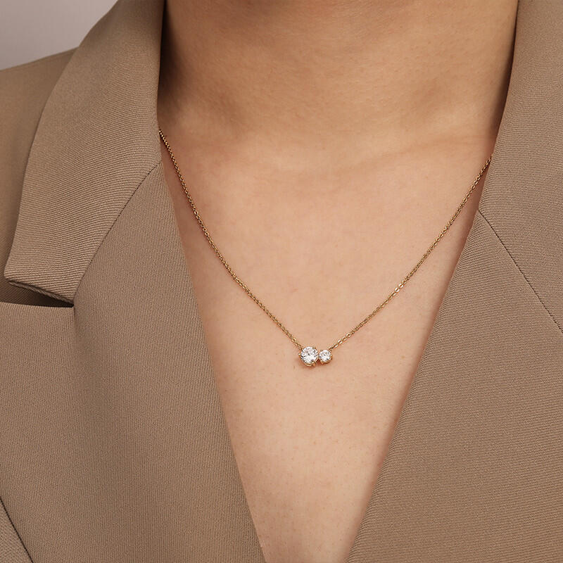 "Waiting For Love" Round Cut Necklace