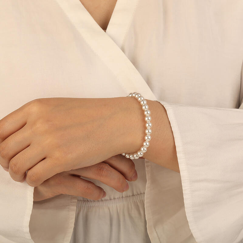 "Companions" 5.5-6.0mm Freshwater Pearl Bracelet