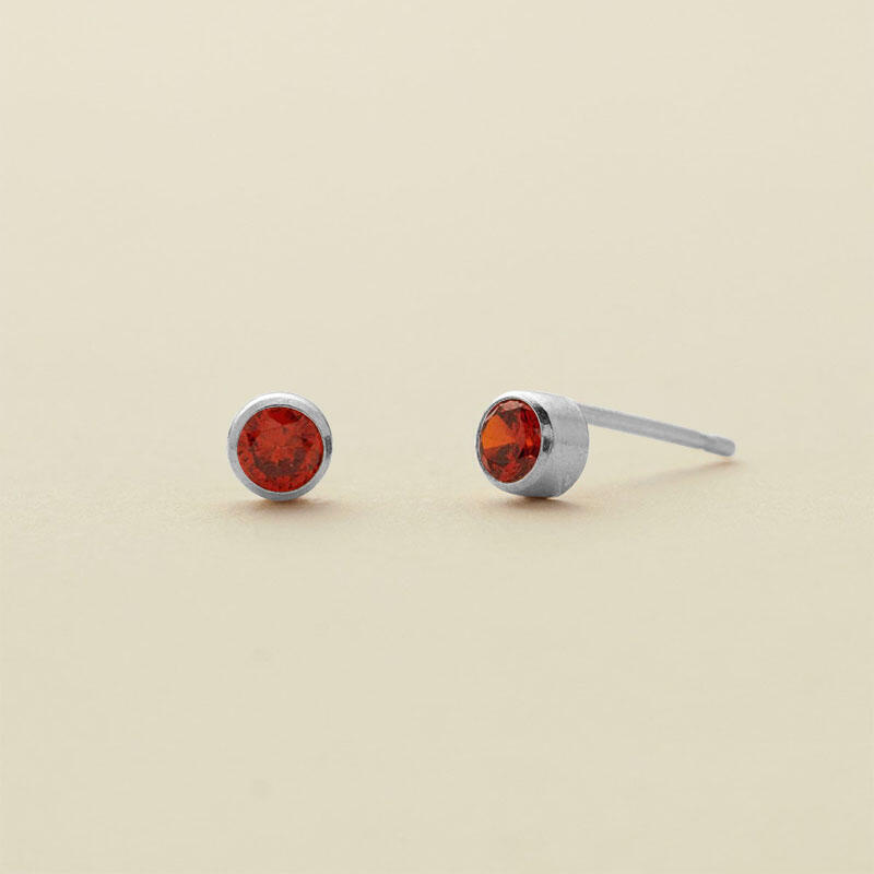 "Lucky Stone" Personalized Birthstone Earrings