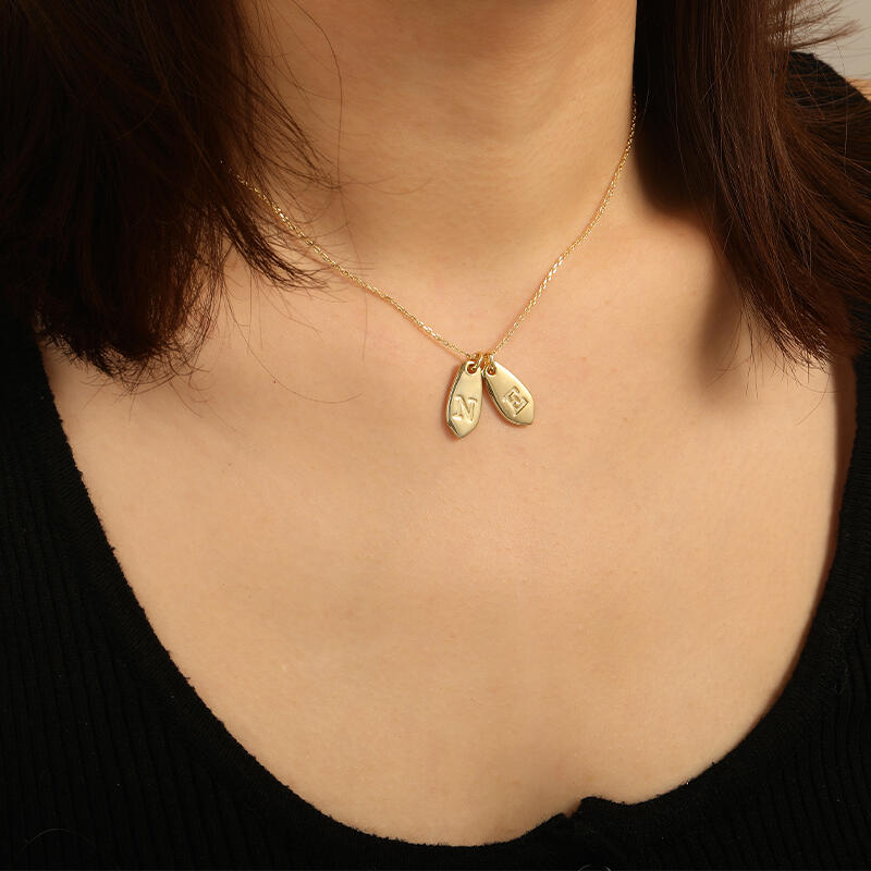 "Memories Etched in Me" Engravable Necklace