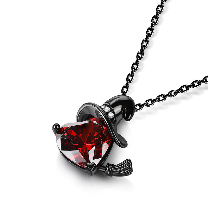 Jeulia Häxa Sterling Silver Halsband