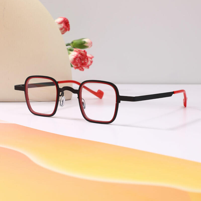 Occhiali da Vista Bower Quadrato Nero 