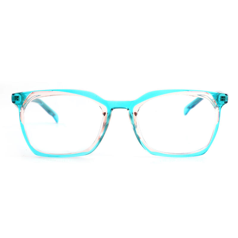 Ted Rechteckige Grüne Brille