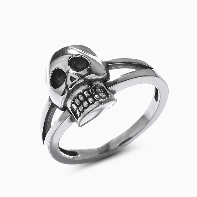 Jeulia Anillo con fantasma de plata de ley