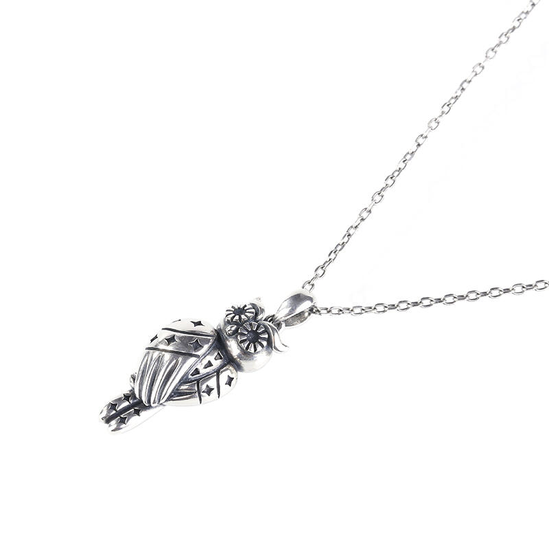 Jeulia Owlet With Stars Necklace