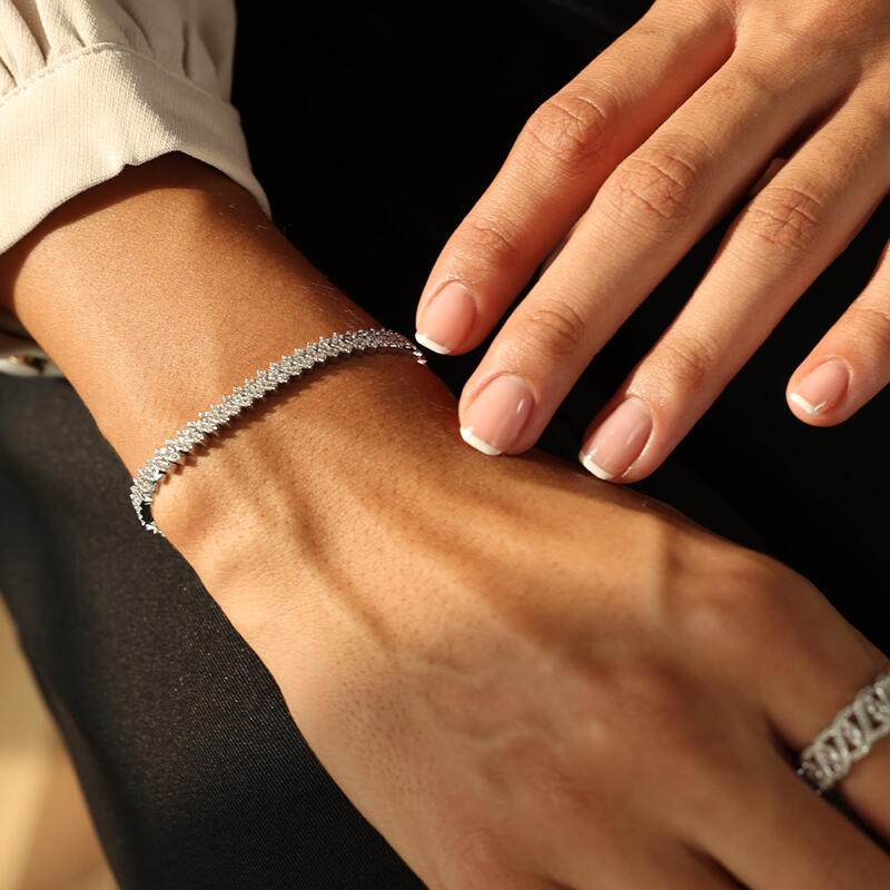 "Ewiges Geflüster" Tennisarmband