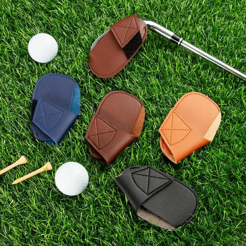 Personalized Golf Club Cover Custom Name Leather Protective Case Gift for Him
