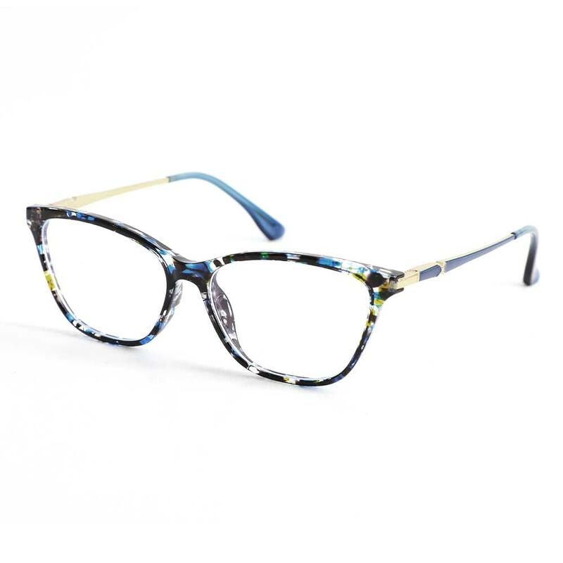 Occhiali da Vista Andrew Cat Eye Blu 