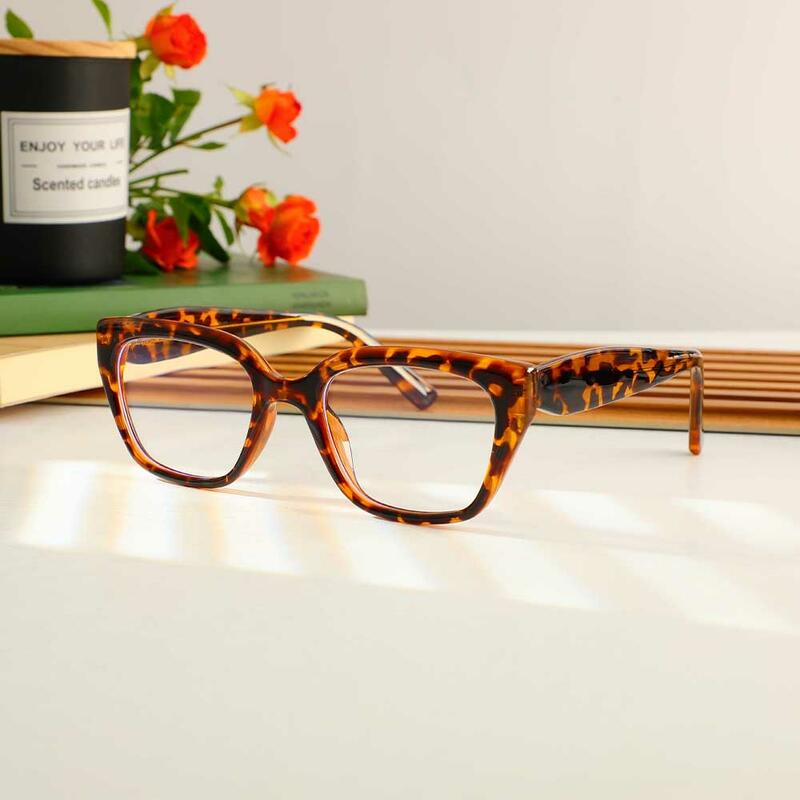 Lunettes de Vue Stevenson Cat Eye Écaille 