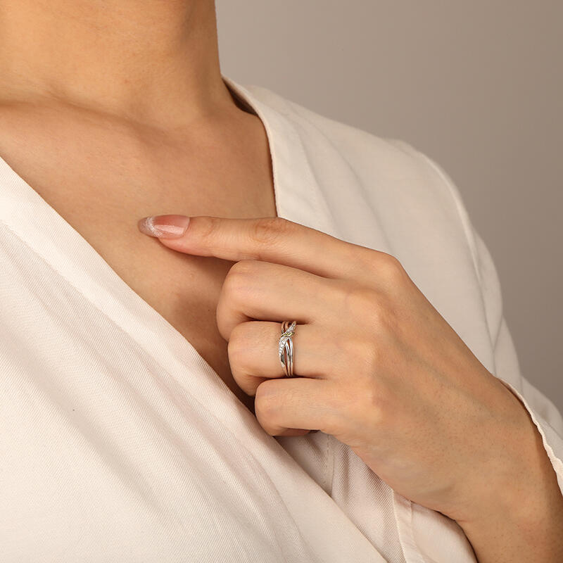 "Lost Without You" Classic Wedding Ring