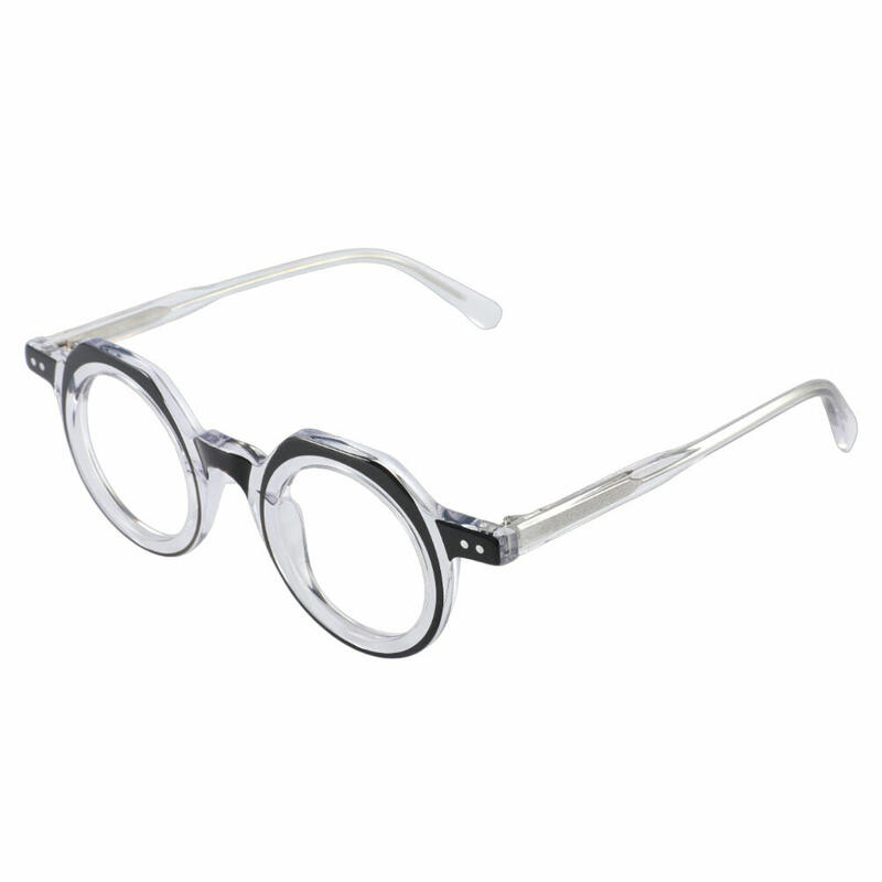 Ogden Round Black Glasses