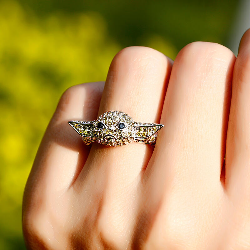 Jeulia "Baby Master" Sterling Silver Ring