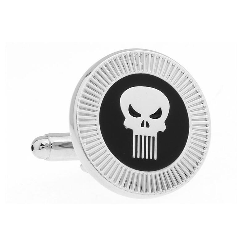 Jeulia "Punisher" Vintage Copper Men's Cufflinks