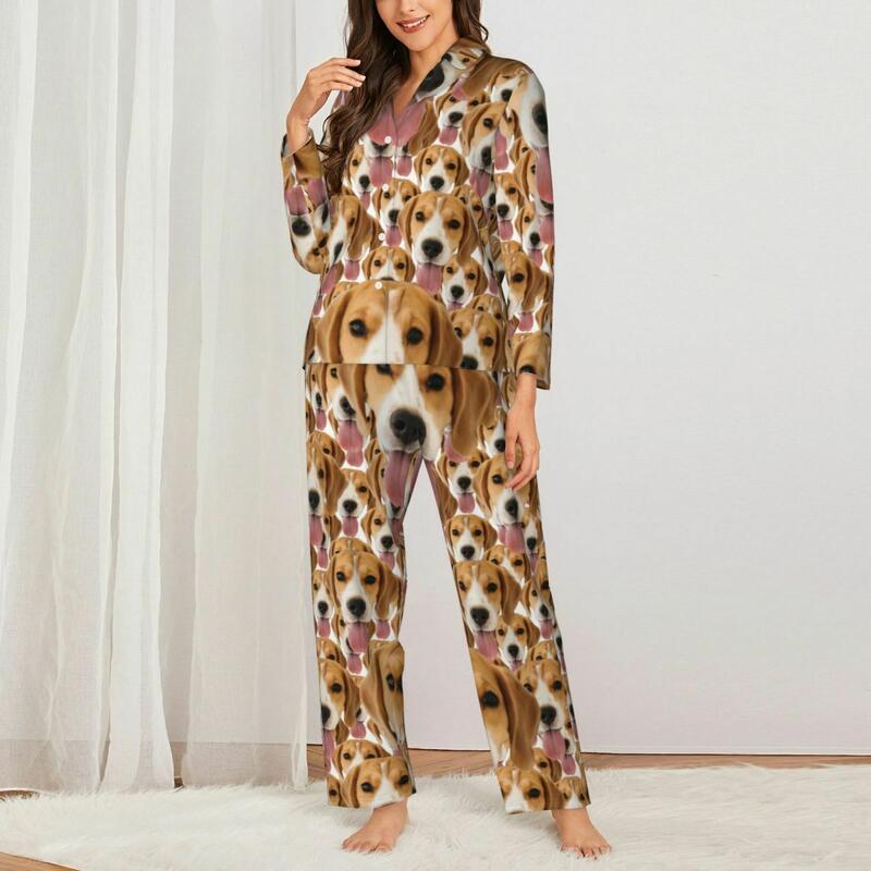 Gepersonaliseerde pyjama aangepaste hond hoofd foto volledige set patroon ontwerp creatief cadeau voor dierenliefhebbers