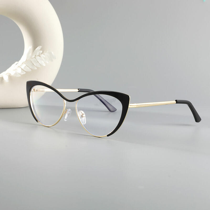 Occhiali da Vista Dulles Cat Eye Nero 