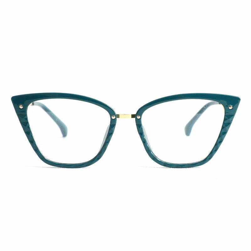 Occhiali da Vista Daphne Cat Eye Verde