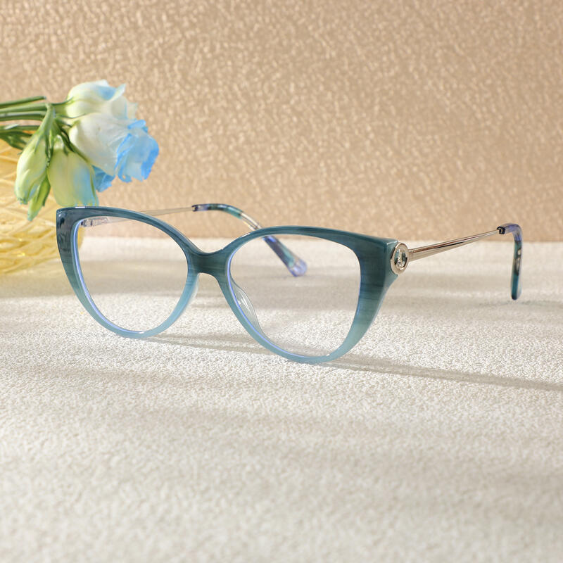 Jenny Cat Eye Blaue Brille
