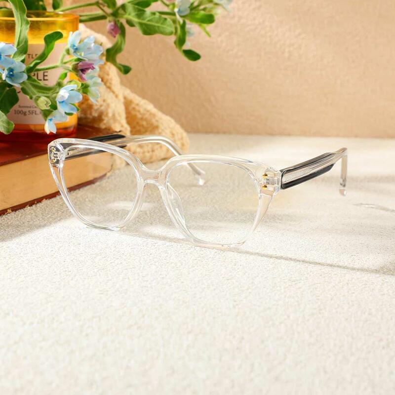 Occhiali da Vista Commons Cat Eye Chiaro 