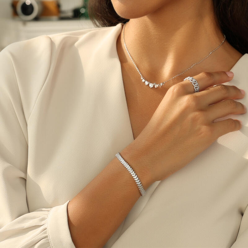 "Ewiges Geflüster" Tennisarmband