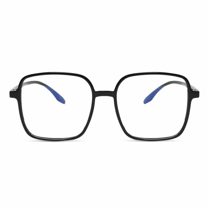 Visiona Square Black Glasses