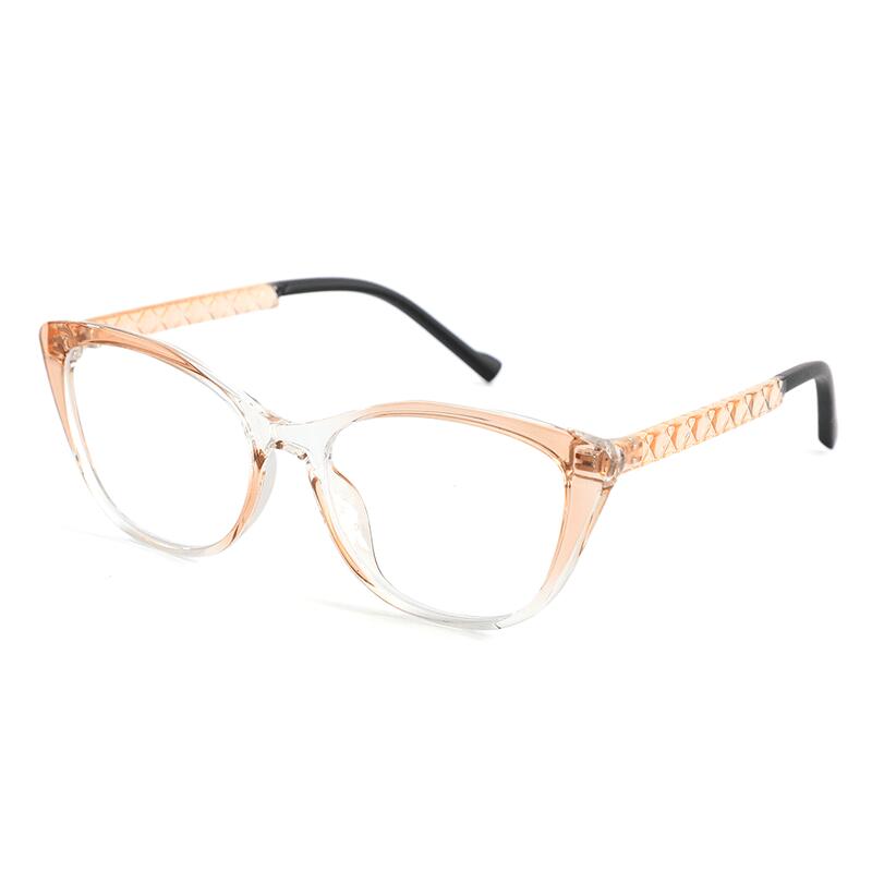 Minnie Cat Eye Champagne Brille