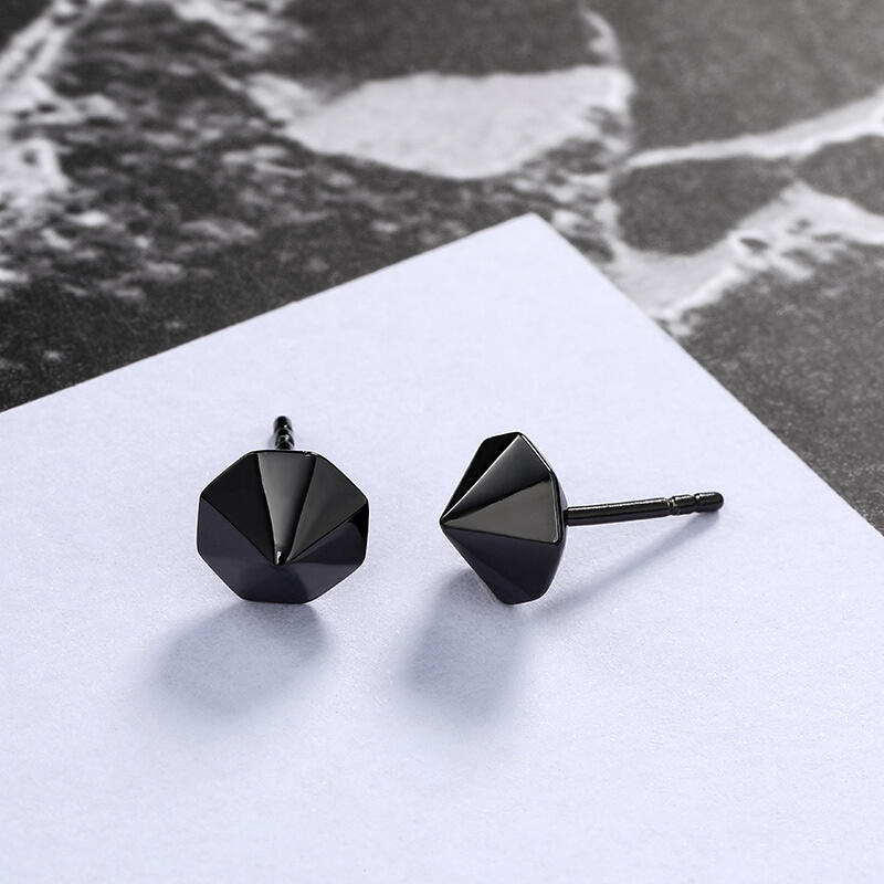 Jeulia "Minimalism" Sterling Silver Earrings