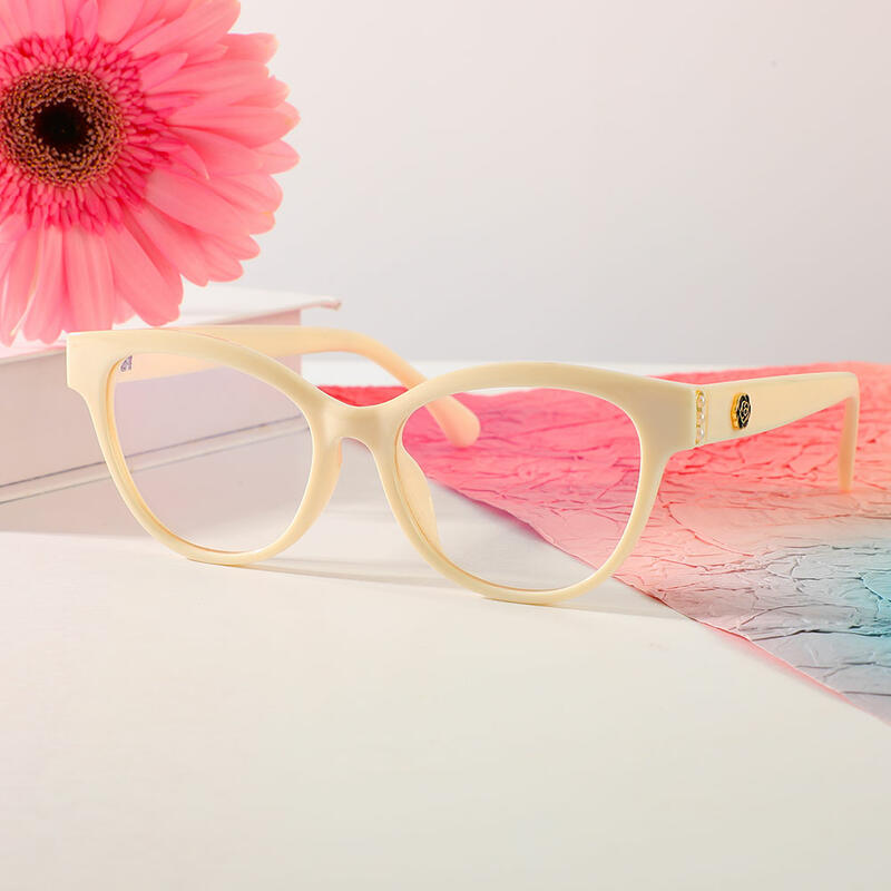 Occhiali da Vista Zimmerma Cat Eye Beige