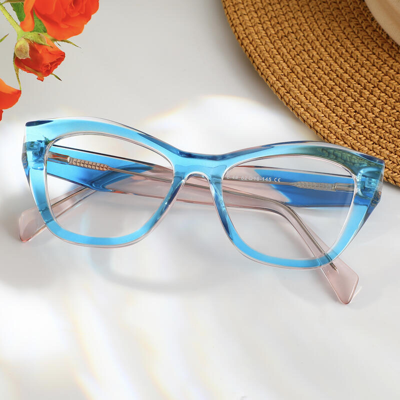 Occhiali da Vista Turner Cat Eye Blu