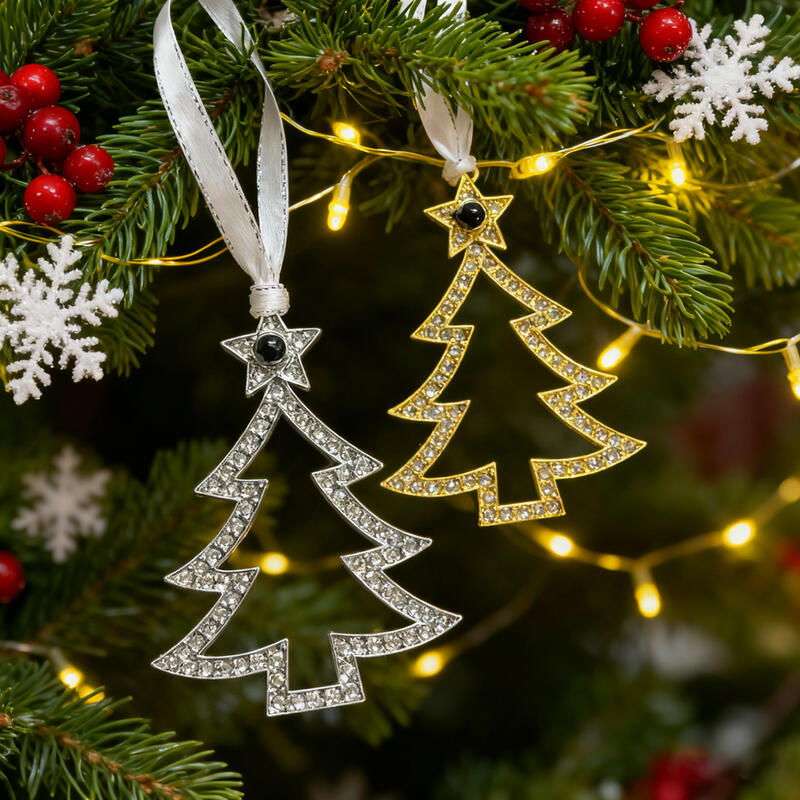 Personalized Christmas Tree Projection Image Ornaments Gifts for Christmas Decorations