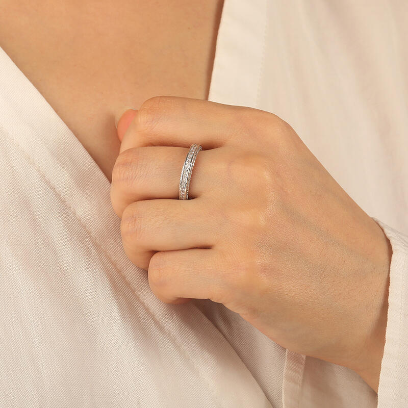 "Perfect Match" Eternity Wedding Ring