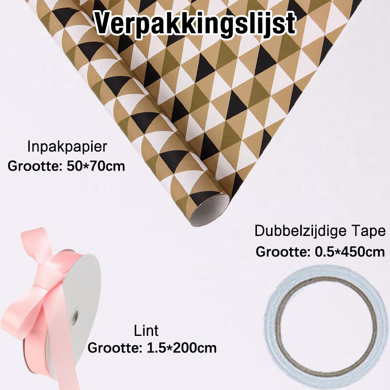 DIY-cadeaupapier voor kerstcadeaus voor vrienden