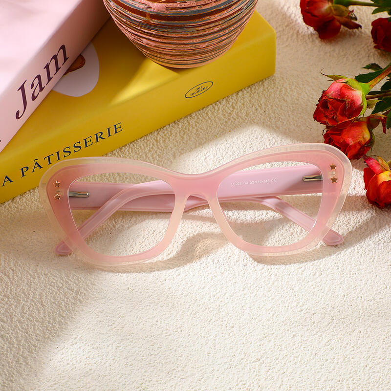 Occhiali da Vista Sally Cat Eye Rosa 