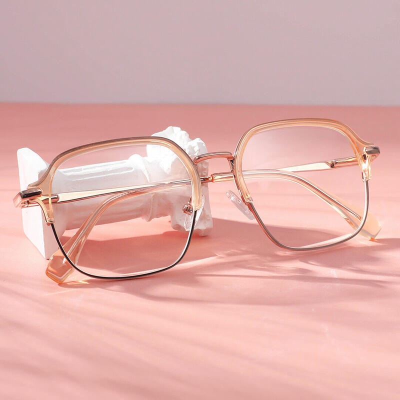 Fielder Browline Orange Brille