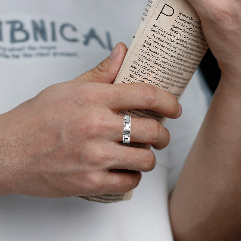 "Timeless Bond" Men's Wedding Ring