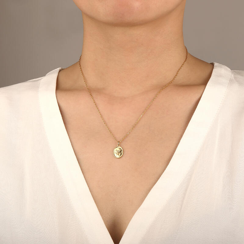 "Bee Yourself" Honey Necklace